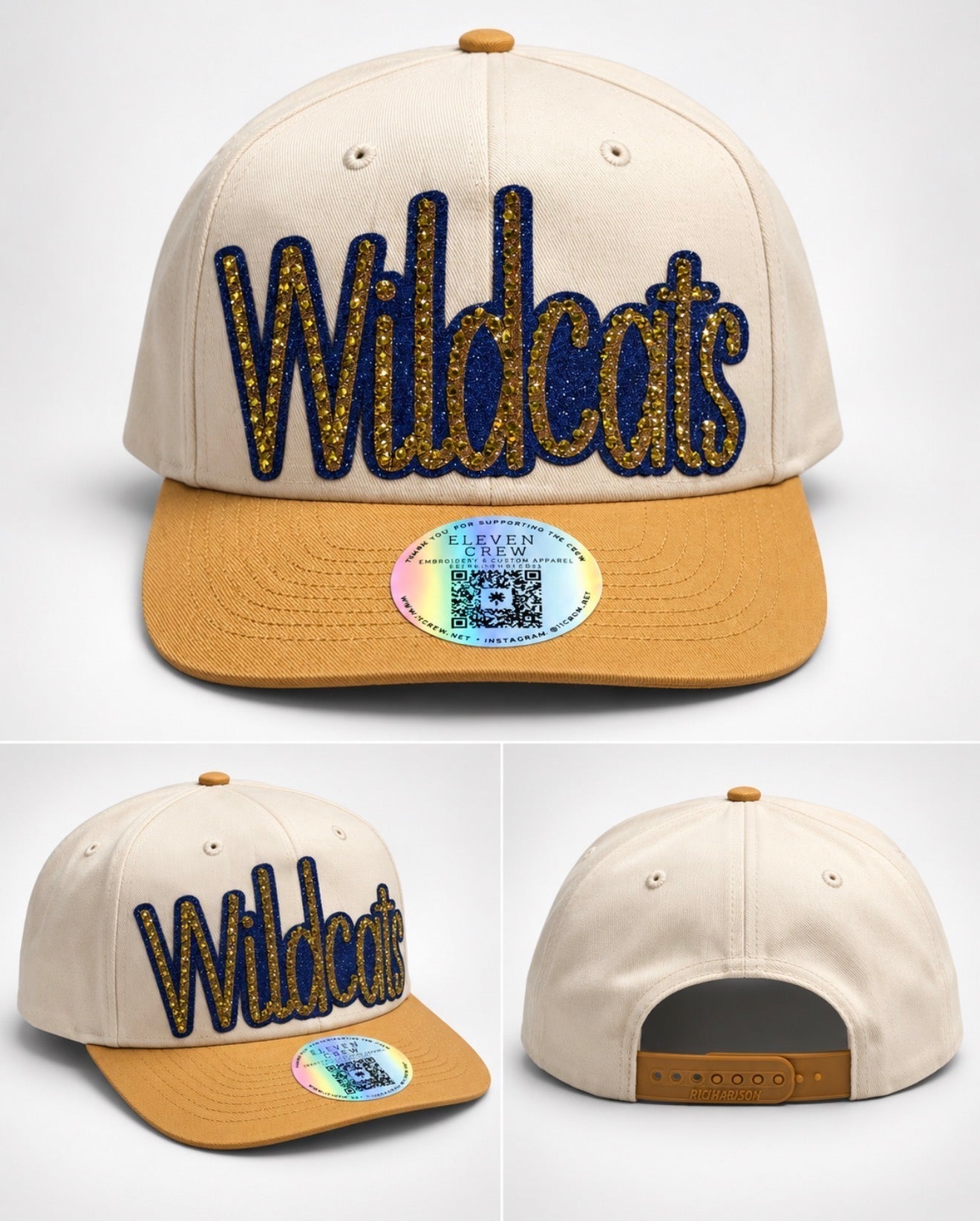 Wildcats Rhinestone Snapback