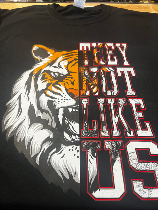 Imperial Tigers They Not Like Us Tee, Imperial Tigers spirit gear
