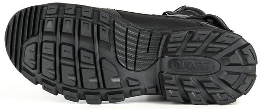 LAPG Men's Sector 8" Black Side-Zip Waterproof Duty Boot
