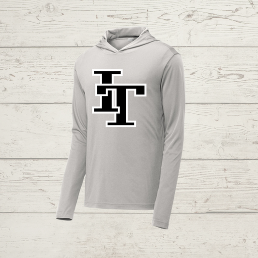 Imperial Tigers Hoodie, Ash Grey, Imperial Tigers spirit gear
