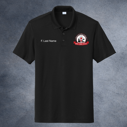 IVC Instructor Embroidered Polo with Custom Name by 11 Crew