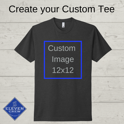 11 Crew custom apparel detail