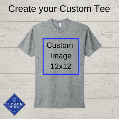 11 Crew custom apparel detail