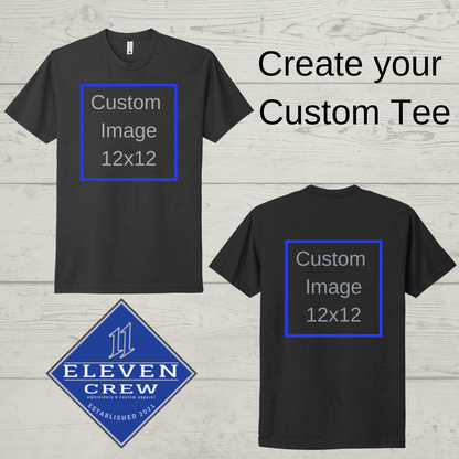 11 Crew custom apparel detail