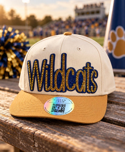 Brawley Wildcats Rhinestone Snapback, Brawley Wildcats spirit gear