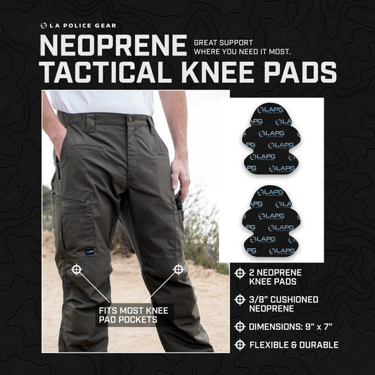 LAPG Neoprene Tactical Knee Pad Inserts