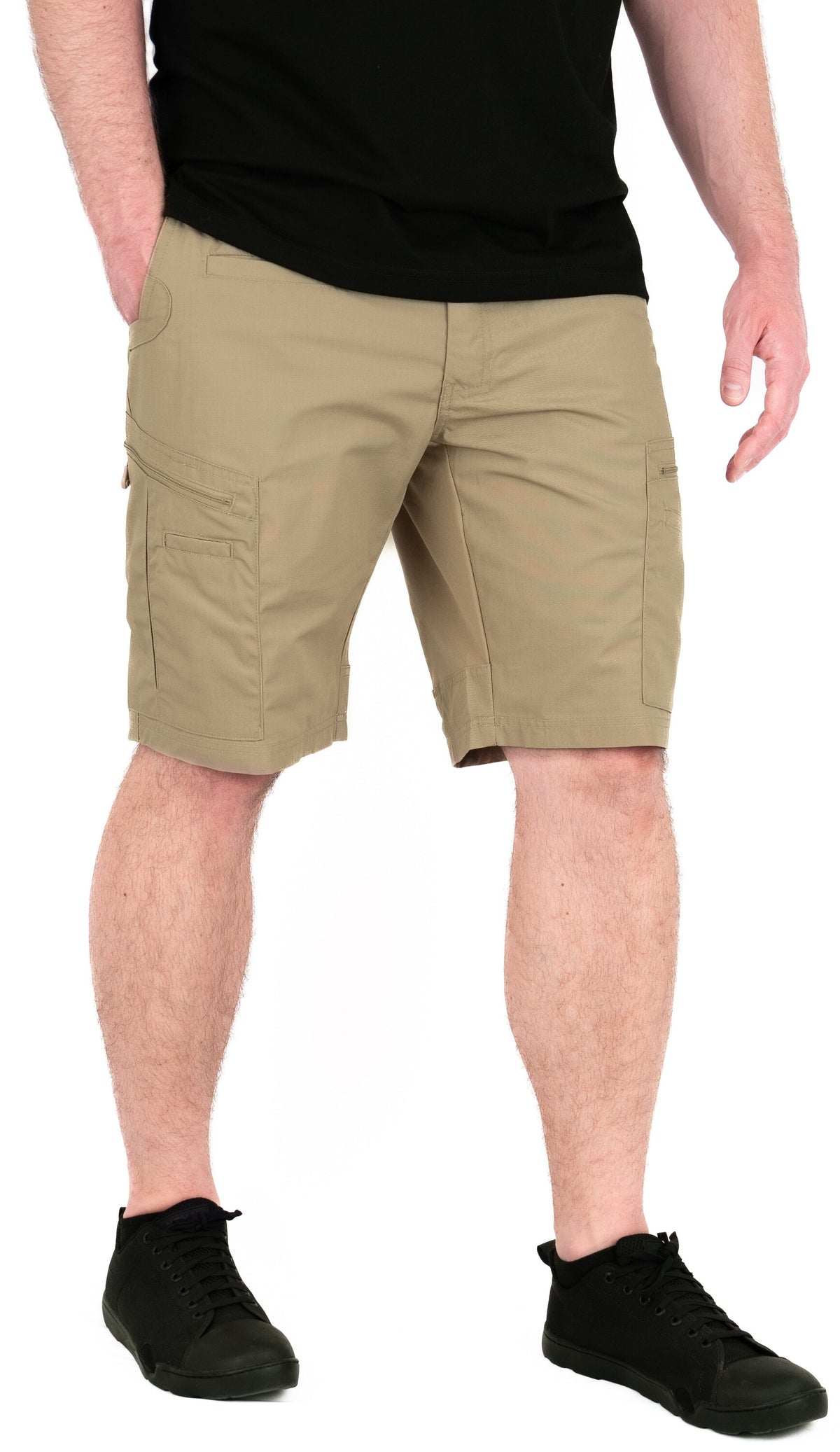 LA Police Gear Atlas Men's STS Stretch 10 Pocket 10.5" Tactical Cargo Short