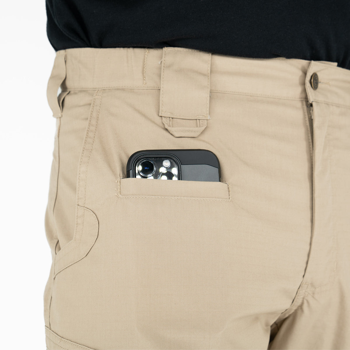 LA Police Gear Atlas Men's STS Stretch 10 Pocket 10.5" Tactical Cargo Short