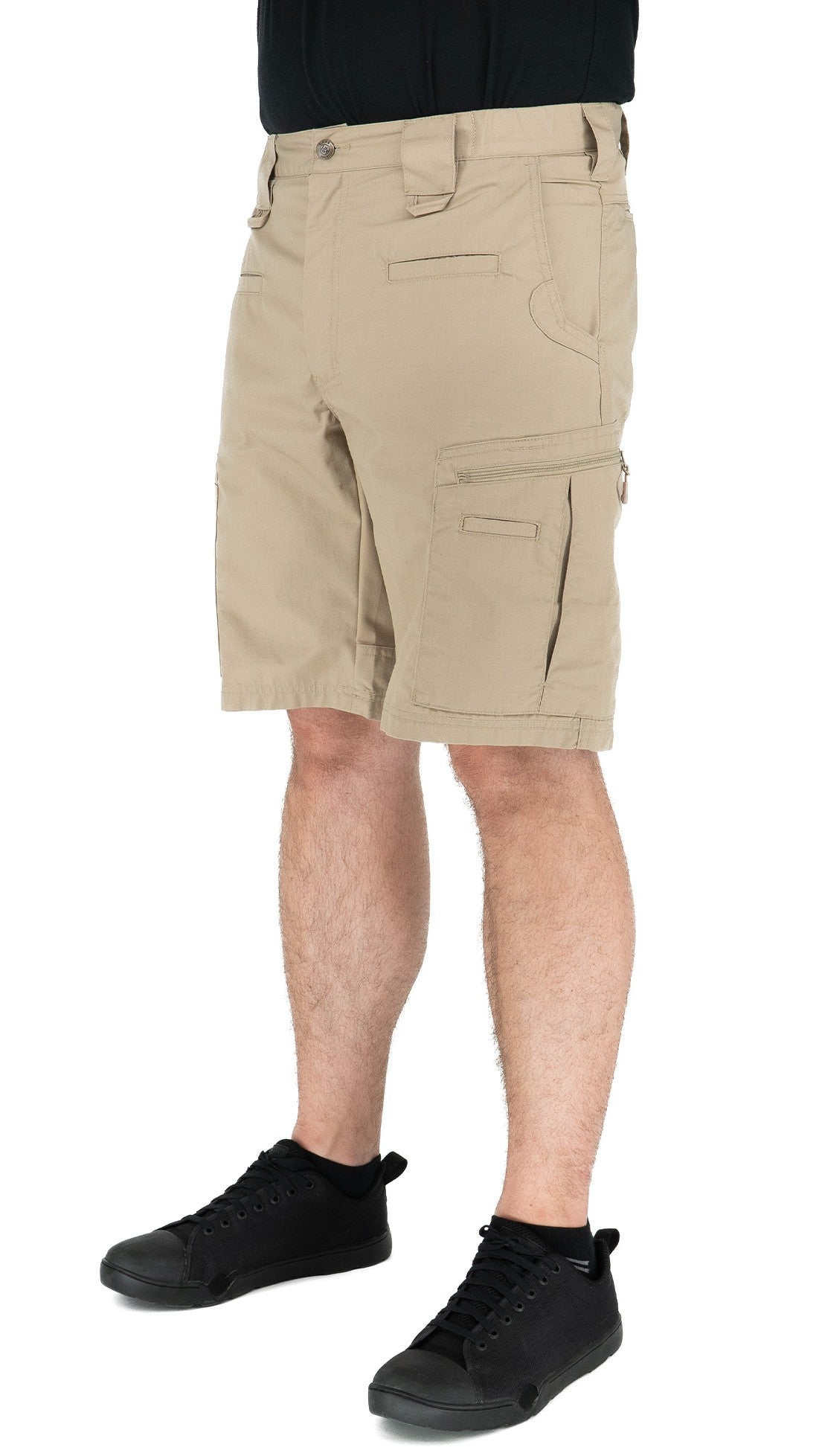 LA Police Gear Atlas Men's STS Stretch 10 Pocket 10.5" Tactical Cargo Short
