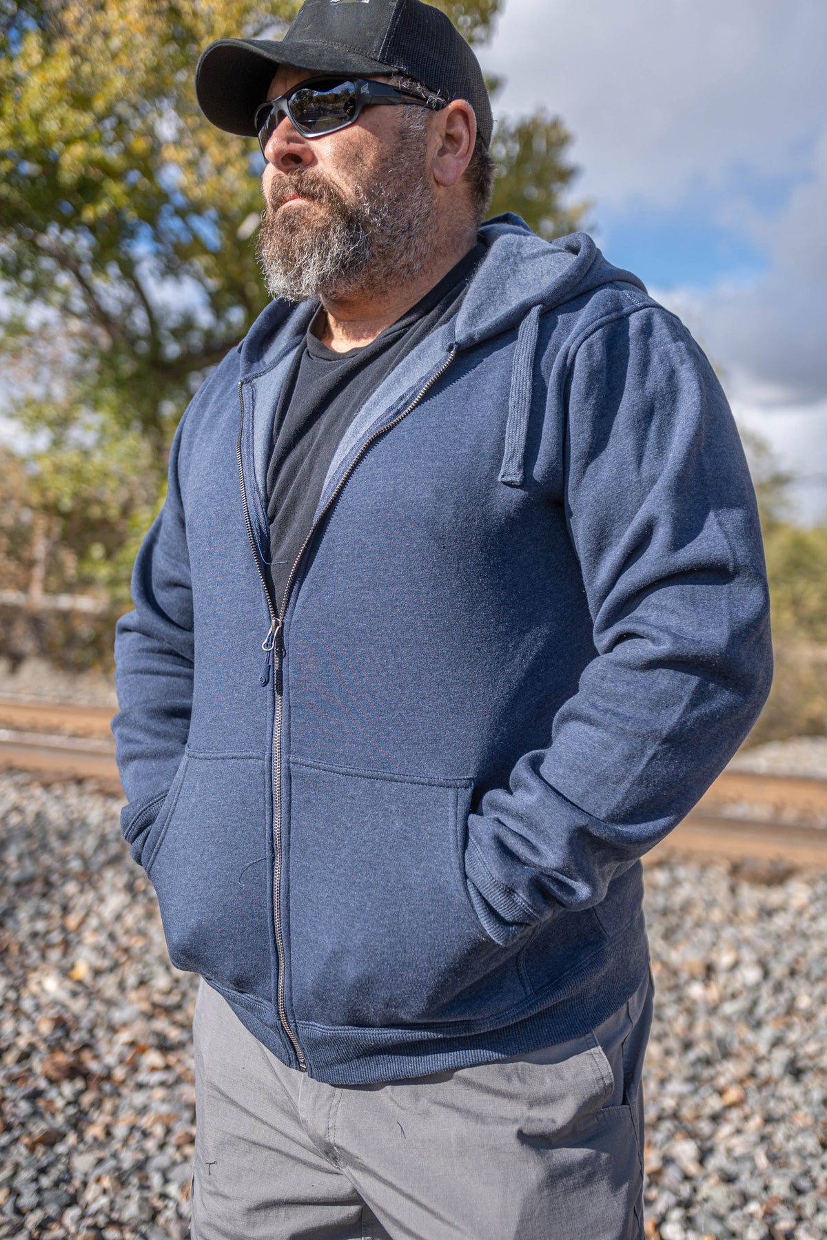 LAPG Men's Core CCW Zip-Up Hoodie