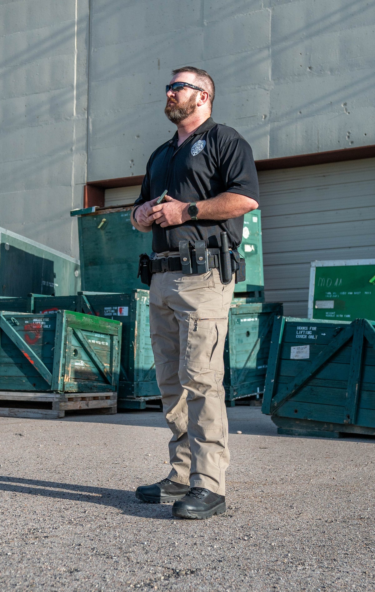 LA Police Gear 2" Padded Nylon Duty Belt
