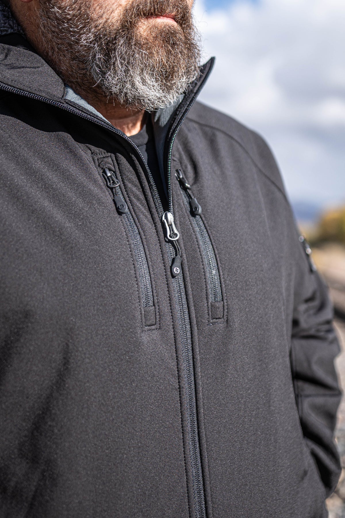 LAPG Men's Sherpa Fleece Lined Recon Jacket