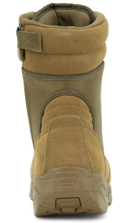 LAPG Men's Core 8" Coyote Tan Side-Zip Duty Boot