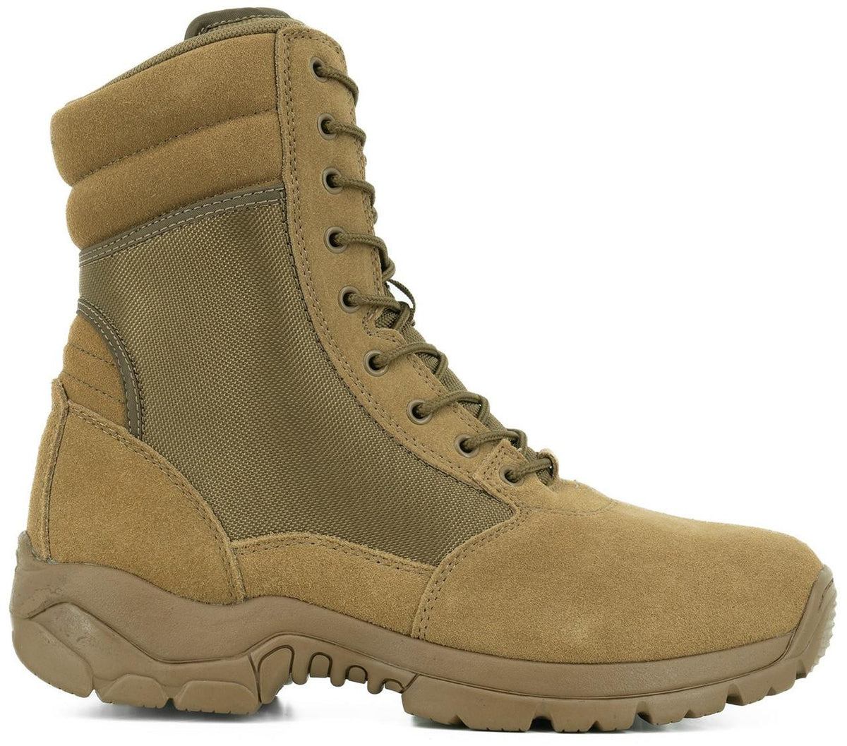 LAPG Men's Core 8" Coyote Tan Side-Zip Duty Boot