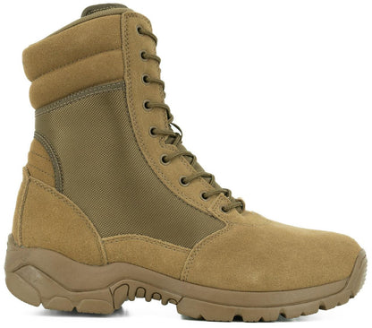 LAPG Men's Core 8" Coyote Tan Side-Zip Duty Boot