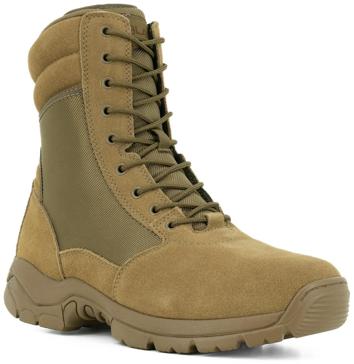 LAPG Men's Core 8" Coyote Tan Side-Zip Duty Boot