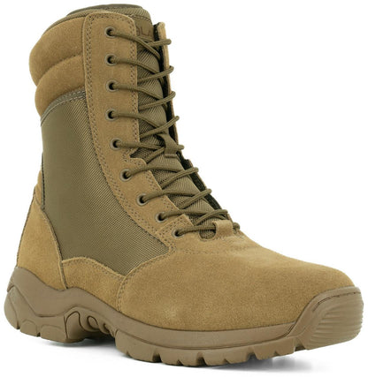 LAPG Men's Core 8" Coyote Tan Side-Zip Duty Boot
