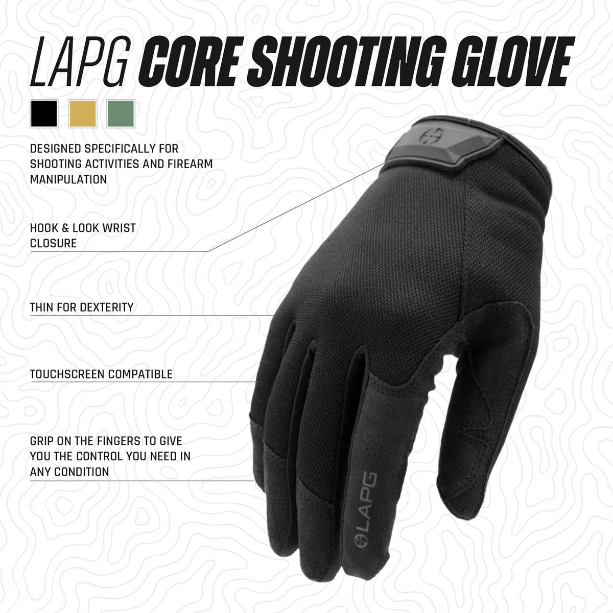 LAPG Core Shooting Glove