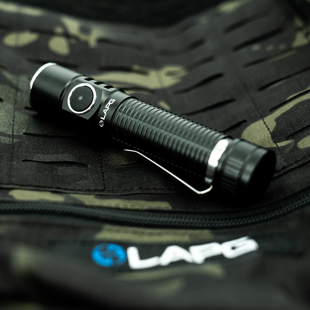 LAPG F-0 2,100 Lumen USB-C Rechargeable EDC Flashlight