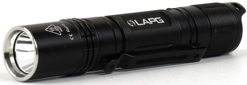 LAPG F-2 700 Lumen Compact EDC Flashlight with Rechargeable Battery