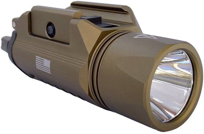 LAPG FDE SlideRail XWL 800 Lumen Tactical Weaponlight