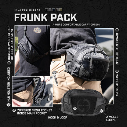 LAPG Frunk Tactical Fannypack with Removable Holster