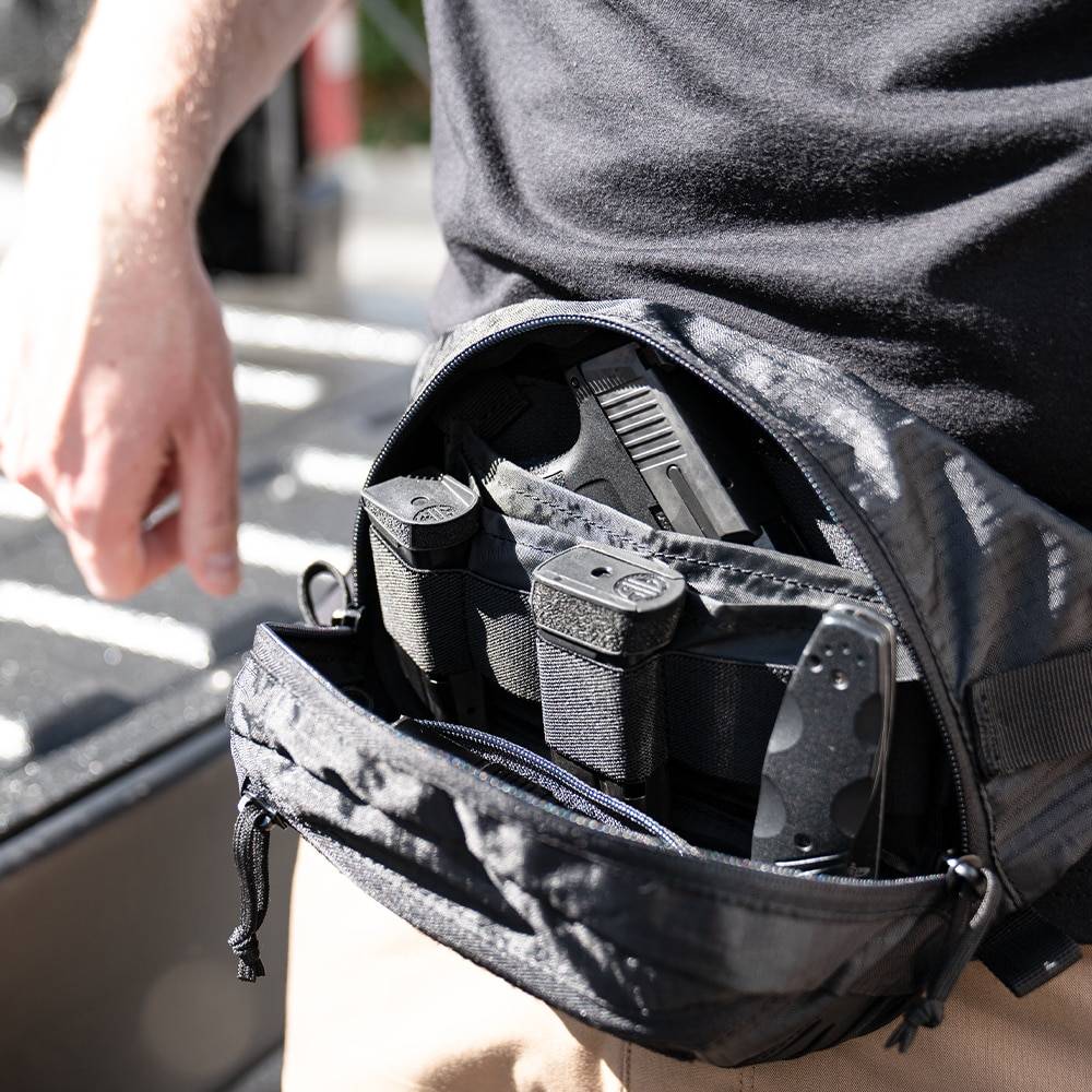 LAPG Frunk Tactical Fannypack with Removable Holster