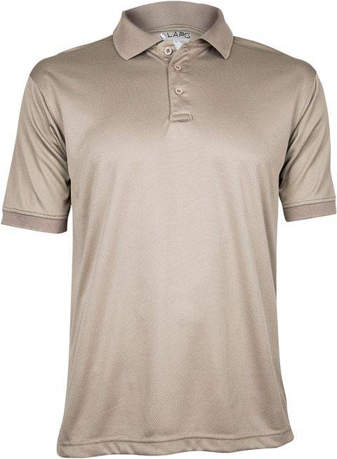 LAPG Men's Recon Jersey Short Sleeve Polo Shirt