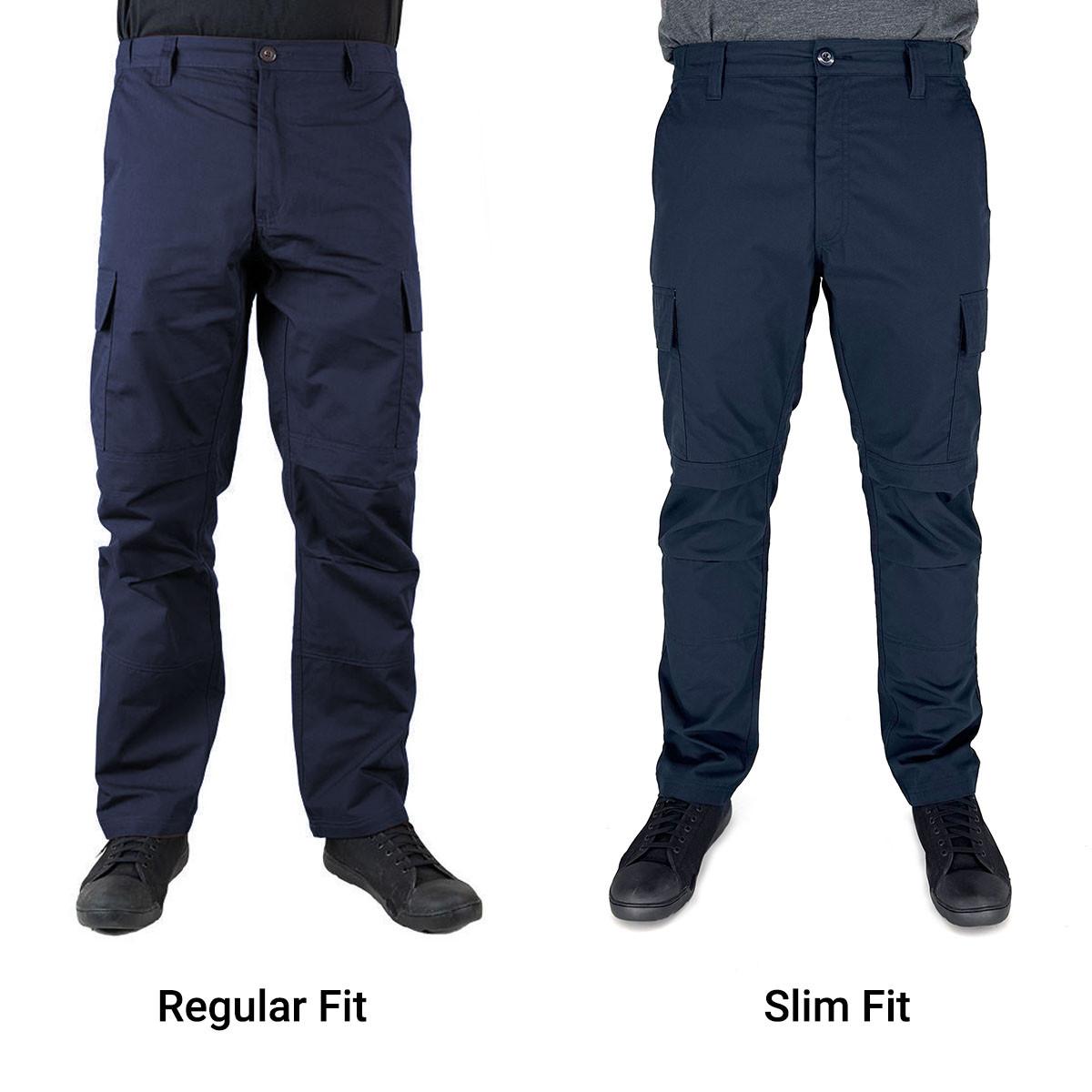LAPG Men's Slim Fit Core Cargo 6 Pocket Tactical Pant