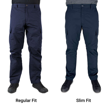 LAPG Men's Slim Fit Core Cargo 6 Pocket Tactical Pant