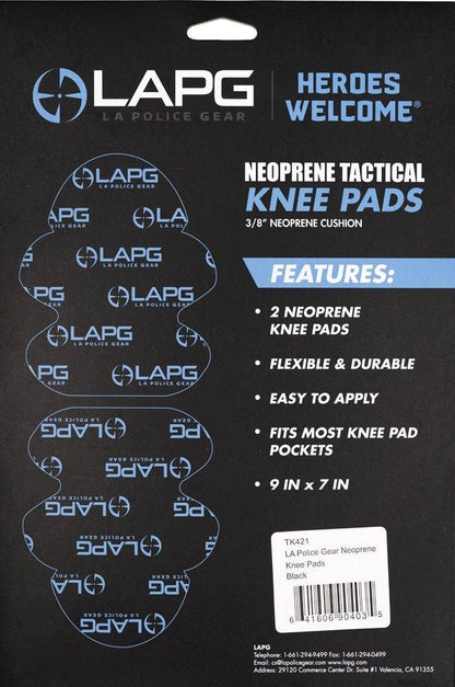 LAPG Neoprene Tactical Knee Pad Inserts