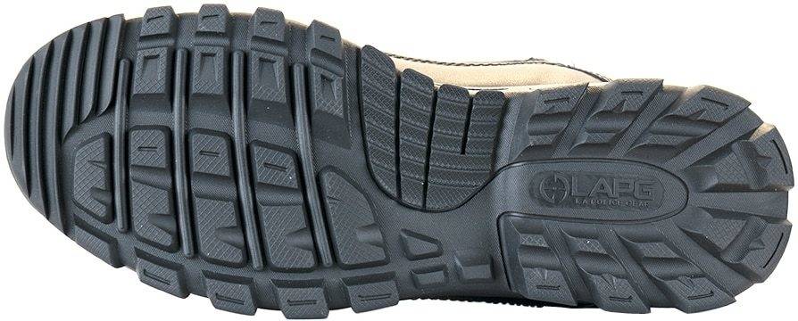 LAPG Men's Sector 6" Black Side-Zip Duty Boot