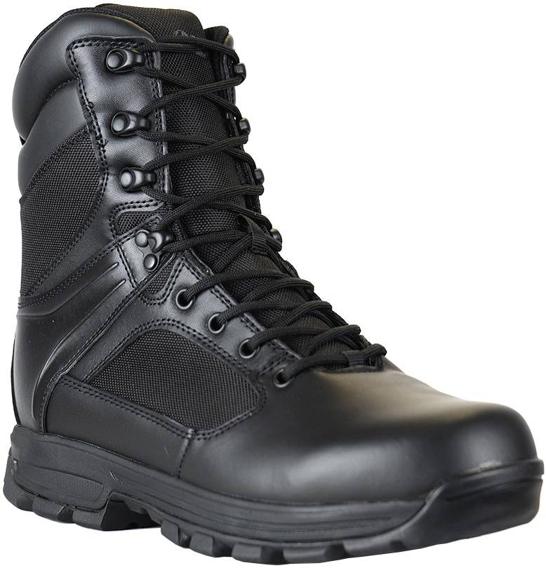 LAPG Men's Sector 8" Black Side-Zip Duty Boot