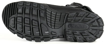 LAPG Men's Sector 8" Black Side-Zip Waterproof Duty Boot
