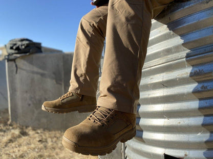 LAPG Men's Sector 8" Coyote Tan Side-Zip Duty Boot