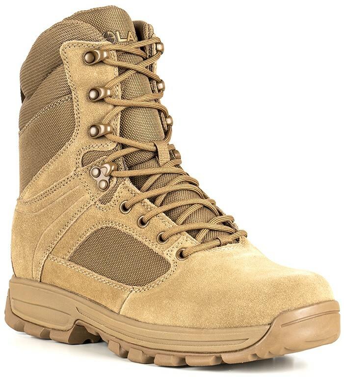 LAPG Men's Sector 8" Coyote Tan Side-Zip Duty Boot