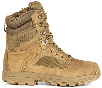 LAPG Men's Sector 8" Coyote Tan Side-Zip Waterproof Duty Boot