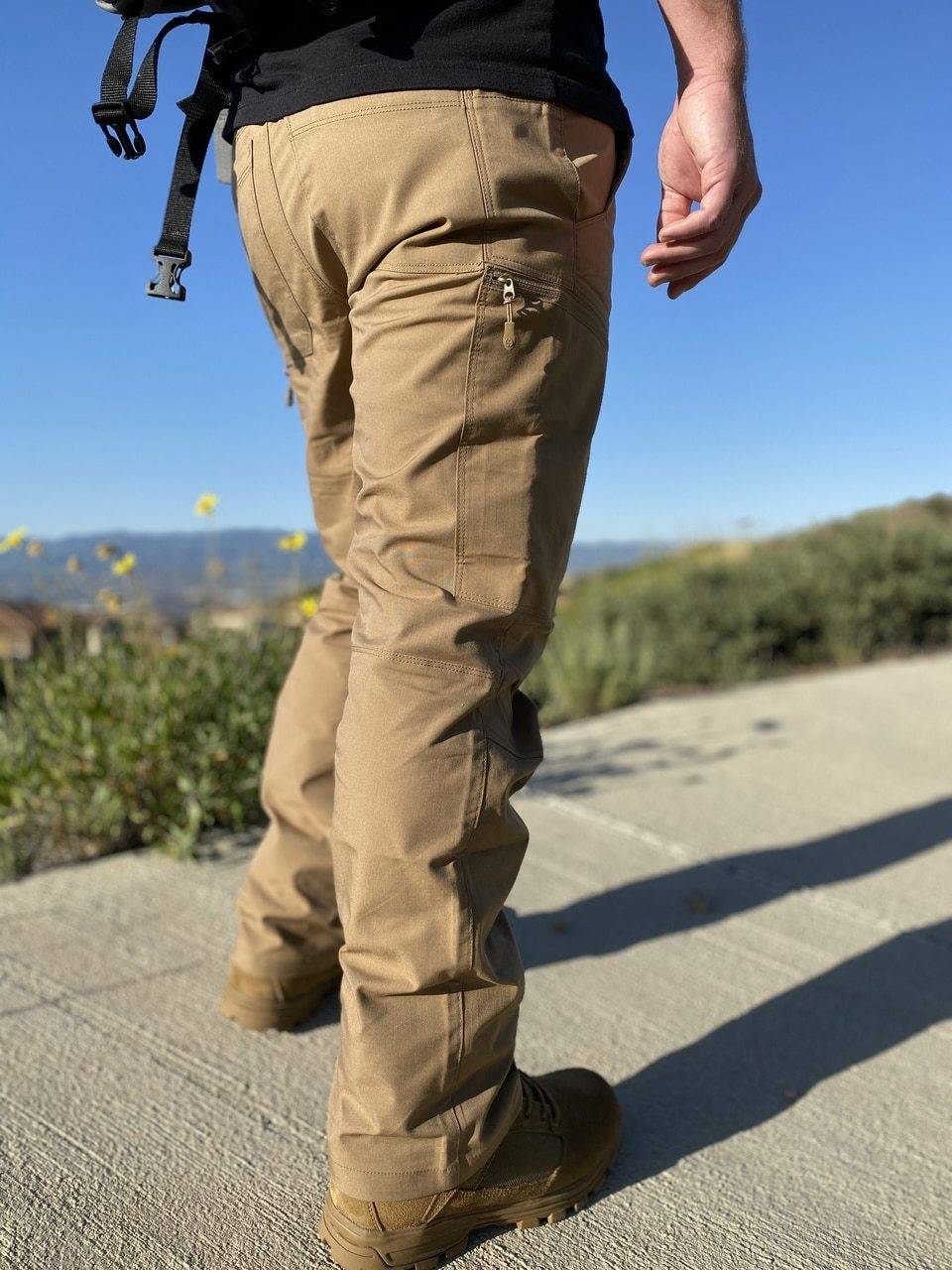 LAPG Men's Sector 8" Coyote Tan Side-Zip Waterproof Duty Boot