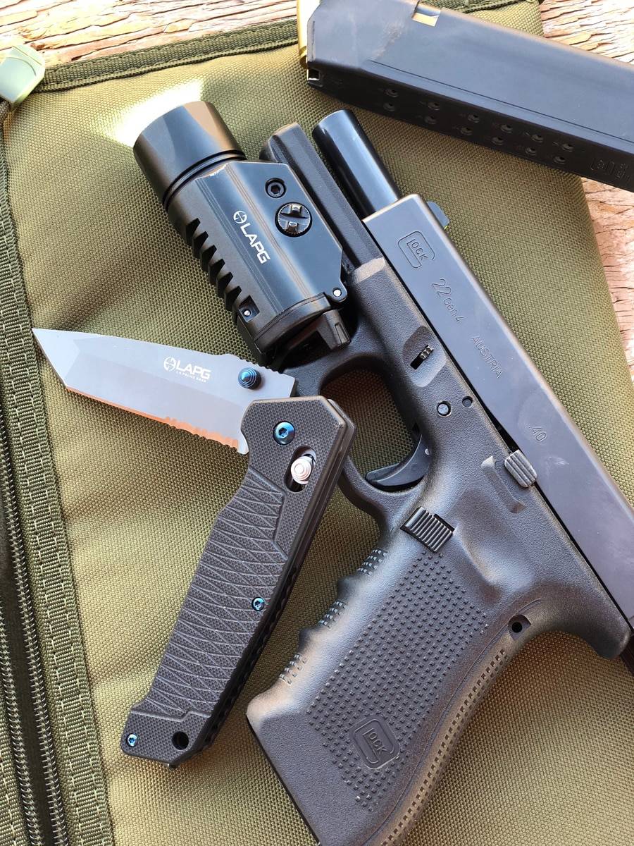 LAPG SlideRail® XWL Tactical WeaponLight