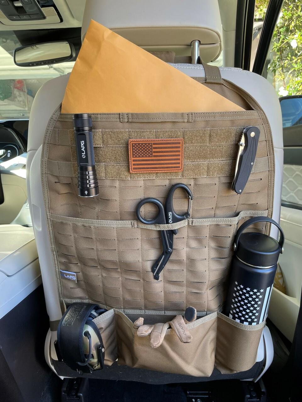 LAPG Terrain MOLLE EDC Car Seat Organizer