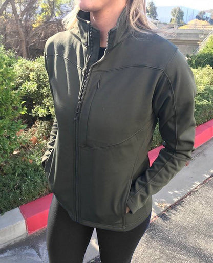 LAPG Women's Fleece Soft Shell Jacket