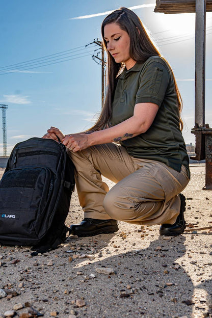 LAPG Women's Stretch Core Cargo 6 Pocket Tactical Pant