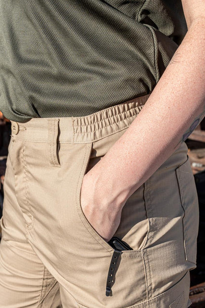 LAPG Women's Stretch Core Cargo 6 Pocket Tactical Pant