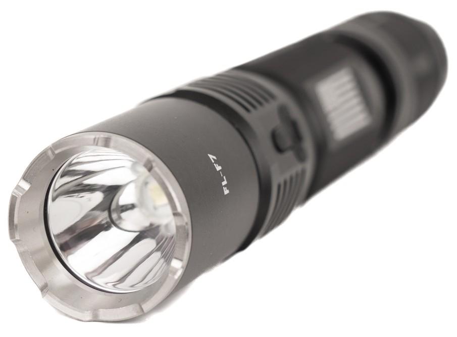LAPG F-7 1,500 Lumen USB-C Rechargeable Flashlight with Power Bank Function