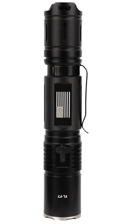 LAPG F-7 1,500 Lumen USB-C Rechargeable Flashlight with Power Bank Function
