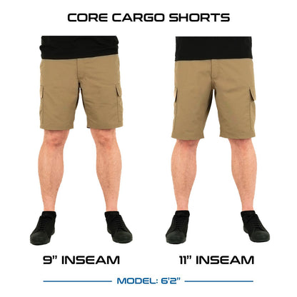 LAPG Men's Core Cargo 6 Pocket Tactical Short
