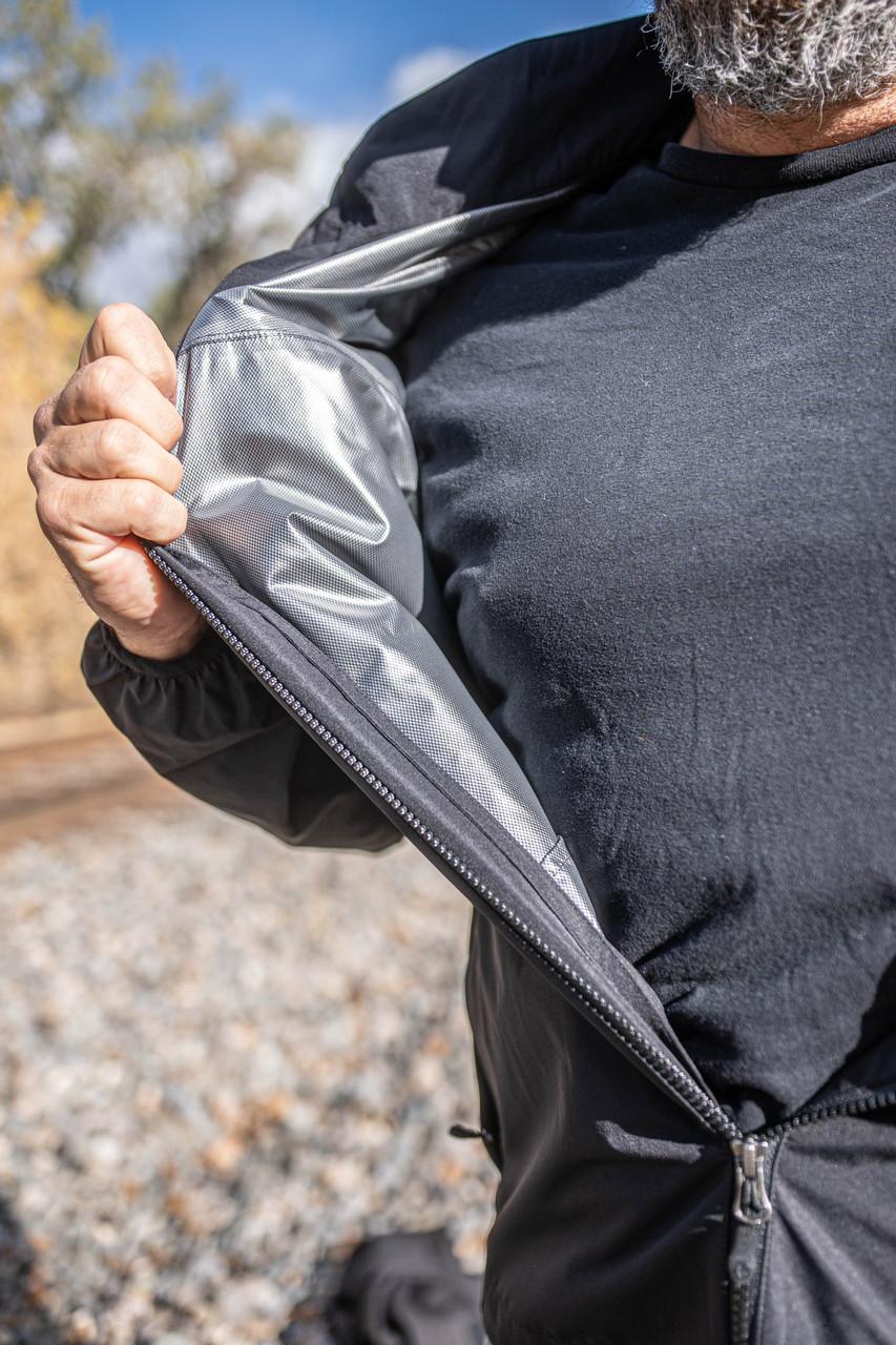 LAPG Men's Expedition Packable Waterproof Rain Jacket