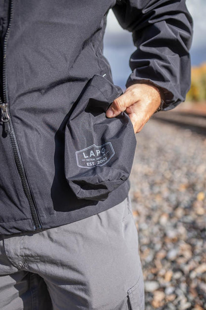 LAPG Men's Expedition Packable Waterproof Rain Jacket