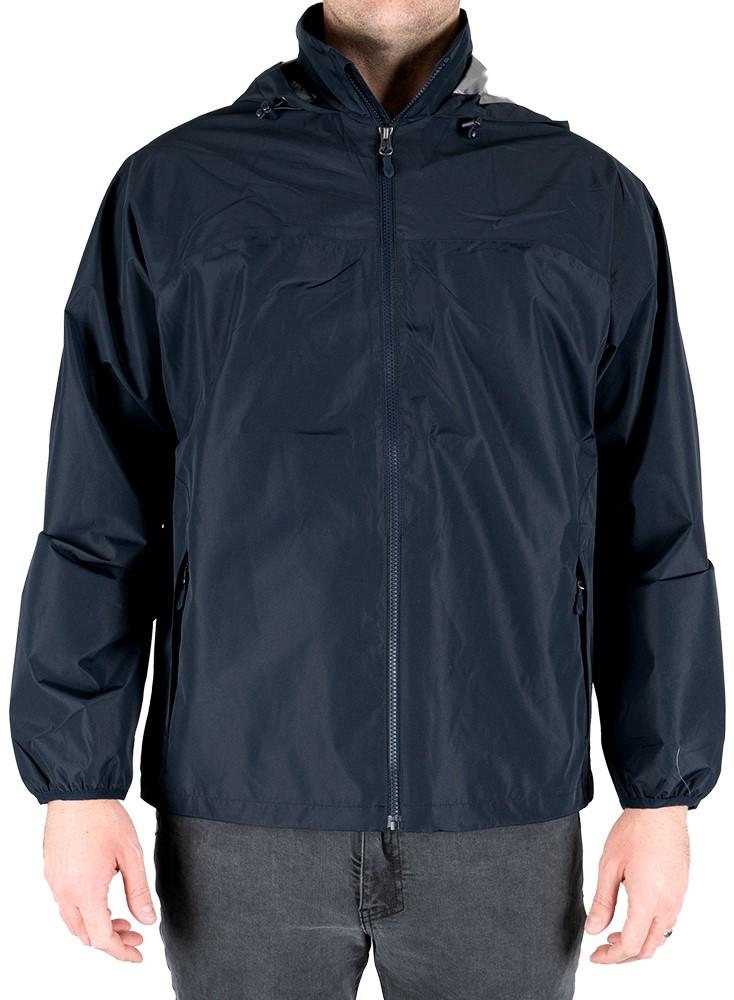 LAPG Men's Expedition Packable Waterproof Rain Jacket