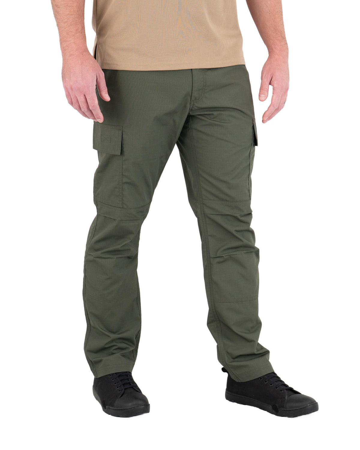 LAPG Men's Slim Fit Core Cargo 6 Pocket Tactical Pant